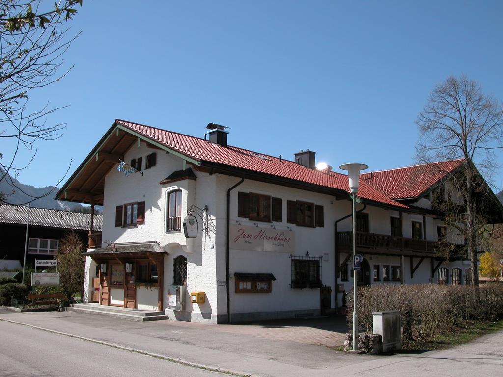 Hotel-Restaurant Zum Hirschhaus Inklusiv Chiemgaukarte Ruhpolding Eksteriør bilde