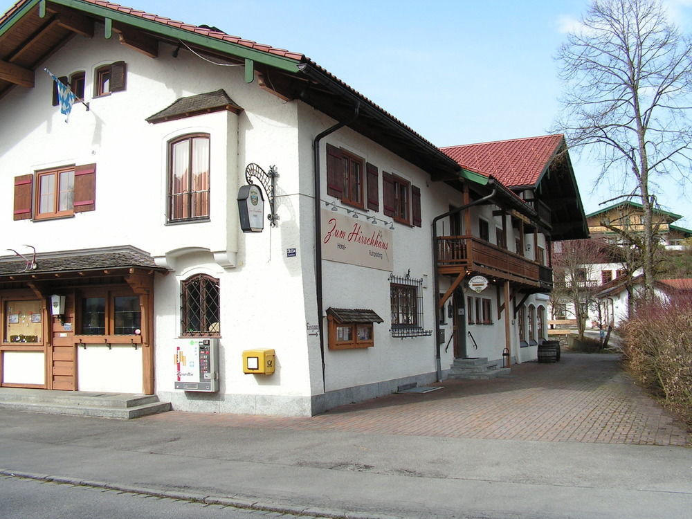 Hotel-Restaurant Zum Hirschhaus Inklusiv Chiemgaukarte Ruhpolding Eksteriør bilde